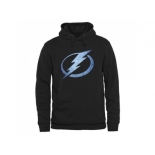 Tampa Bay Lightning Black Rinkside Pond Hockey Pullover Hoodie