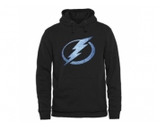 Tampa Bay Lightning Black Rinkside Pond Hockey Pullover Hoodie