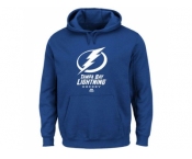 Tampa Bay Lightning Majestic Royal Blue Critical Victory VIII Fleece Hoodie