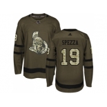 Adidas Ottawa Senators #19 Jason Spezza Green Salute to Service Stitched NHL Jersey