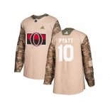 Men Adidas Ottawa Senators #10 Tom Pyatt Camo Authentic 2017 Veterans Day Stitched NHL Jersey