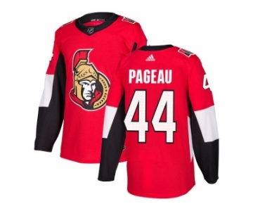 Men Adidas Ottawa Senators #44 Jean-Gabriel Pageau Red Home Authentic Stitched NHL Jersey