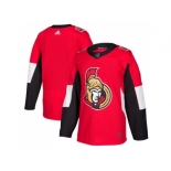 Men Adidas Ottawa Senators Blank Red Home Authentic Stitched NHL Jersey