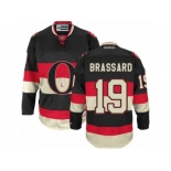 Men's Reebok Ottawa Senators #19 Derick Brassard Authentic Black New Third NHL Jersey