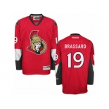 Men's Reebok Ottawa Senators #19 Derick Brassard Authentic Red Home NHL Jersey