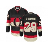 Men's Reebok Ottawa Senators #29 Matthew O'Connor Authentic Black New Third NHL Jersey