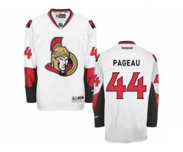 Men's Reebok Ottawa Senators #44 Jean-Gabriel Pageau Authentic White Away NHL Jersey