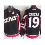 nhl jerseys ottawa senators #19 spezza black[patch A]