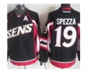 nhl jerseys ottawa senators #19 spezza black[patch A]