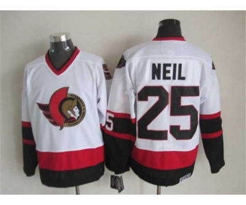 nhl jerseys ottawa senators #25 neil white[m&n]