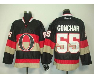 nhl jerseys ottawa senators #55 gonchar black