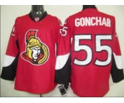 nhl jerseys ottawa senators #55 gonchar red