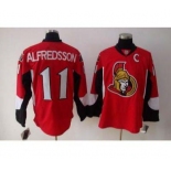 nhl ottawa senators #11 alfredsson red