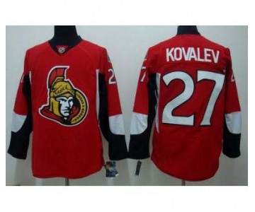 nhl ottawa senators #27 kovalev red