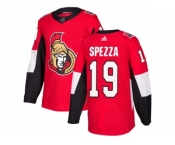 Youth Adidas Ottawa Senators #19 Jason Spezza Red Home Authentic Stitched NHL Jersey