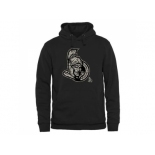 Men's Ottawa Senators Black Rink Warrior Pullover Hoodie