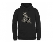 Men's Ottawa Senators Black Rink Warrior Pullover Hoodie