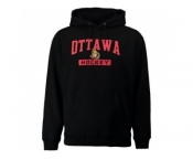 Ottawa Senators Black Rinkside City Pride Pullover Hoodie