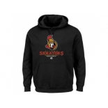 Ottawa Senators Majestic Black Critical Victory VIII Fleece Hoodie