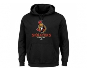 Ottawa Senators Majestic Black Critical Victory VIII Fleece Hoodie