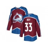 Adidas Colorado Avalanche #33 Patrick Roy Burgundy Home Authentic Stitched NHL Jersey