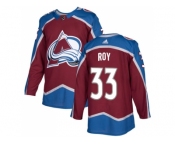 Adidas Colorado Avalanche #33 Patrick Roy Burgundy Home Authentic Stitched NHL Jersey