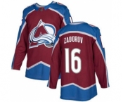 Men's Avalanche #16 Nikita Zadorov Burgundy Home Stitched Hockey Jersey