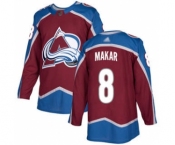 Men's Avalanche #8 Cale Makar Burgundy Home Authentic Stitched Hockey Jersey