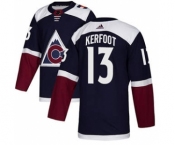 Men's Colorado Avalanche #13 Alexander Kerfoot Navy Alternate Stitched Hockey Jersey