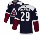 Men's Colorado Avalanche #29 Nathan MacKinnon Navy Alternate Stitched Hockey Jersey