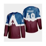 Men's Colorado Avalanche #49 Samuel Girard 2020 Stadium Series Burgundy Stitched Hockey Jersey