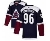 Men's Colorado Avalanche #96 Mikko Rantanen Navy Alternate Stitched Hockey Jersey