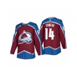 Men's adidas Colorado Avalanche #14 Blake Comeau 2017-2018 Season Home Jersey