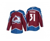 Men's adidas Colorado Avalanche #31 Calvin Pickard 2017-2018 Season Home Jersey