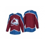 Men's adidas Colorado Avalanche Burgundy 2017-2018 Season New-Look Blank Jersey