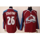 nhl colorado avalanche #26 stasny (red blue)