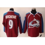 nhl colorado avalanche #9 duchene (red blue)