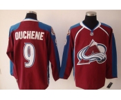 nhl colorado avalanche #9 duchene (red blue)