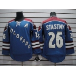 nhl jerseys colorado avalanche #26 stastny blue