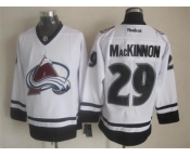 nhl jerseys colorado avalanche #29 nathan mackinnon white-black