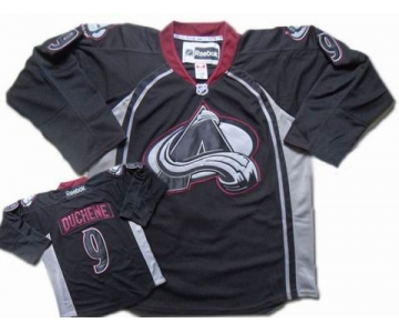 nhl jerseys colorado avalanche #9 duchene black