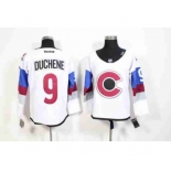 nhl jerseys colorado avalanche #9 duchene white[2015 new]