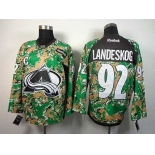 nhl jerseys colorado avalanche #92 landeskog camo[patch C]