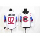 nhl jerseys colorado avalanche #92 landeskog white[2015 new]