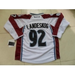 nhl jerseys colorado avalanche #92 landeskog white