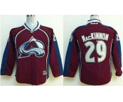 youth nhl jerseys colorado avalanche #29 mackinnon red