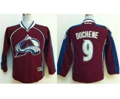 youth nhl jerseys colorado avalanche #9 duchene red