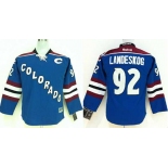 youth nhl jerseys colorado avalanche #92 landeskog lt.blue