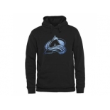 Colorado Avalanche Black Rinkside Pond Hockey Pullover Hoodie