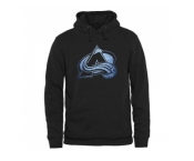 Colorado Avalanche Black Rinkside Pond Hockey Pullover Hoodie